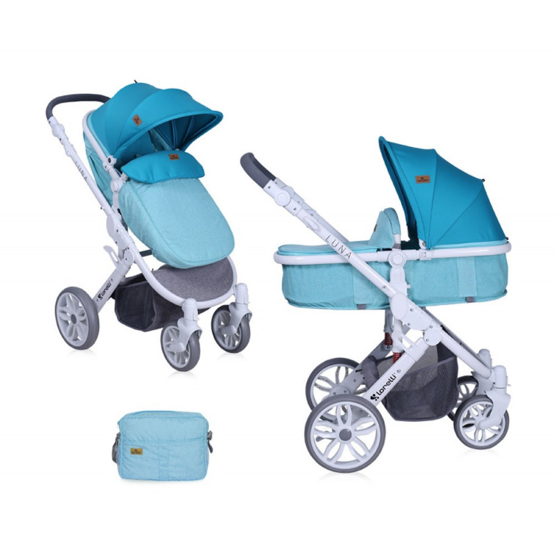 Комбинирана детска количка LUNA AQUAMARINE 2 в 1  33690