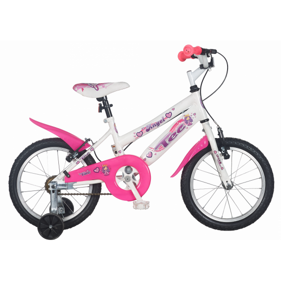 Детски велосипед TEC - ANGEL 16, бял TEC 336901 