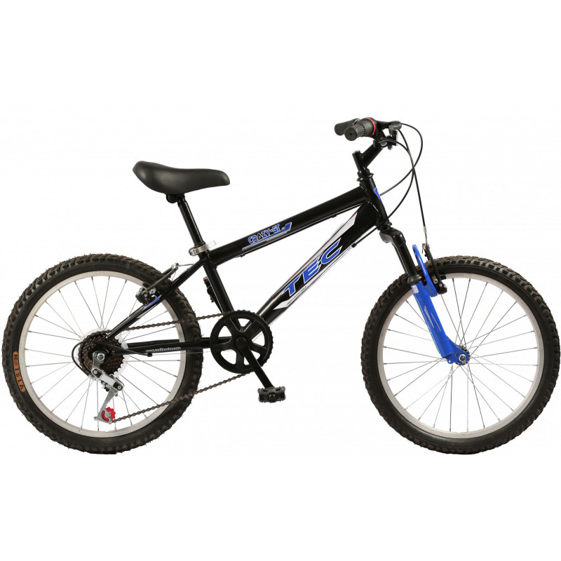 Детски велосипед TEC - CRAZY GT 20, 7 скорости, черно-син  336907