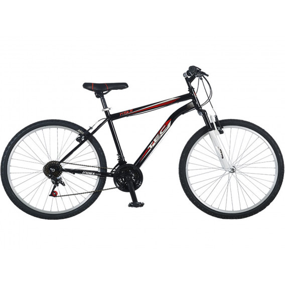 Детски велосипед TEC - TITAN 24, 21 скорости, черно-червен TEC 336910 