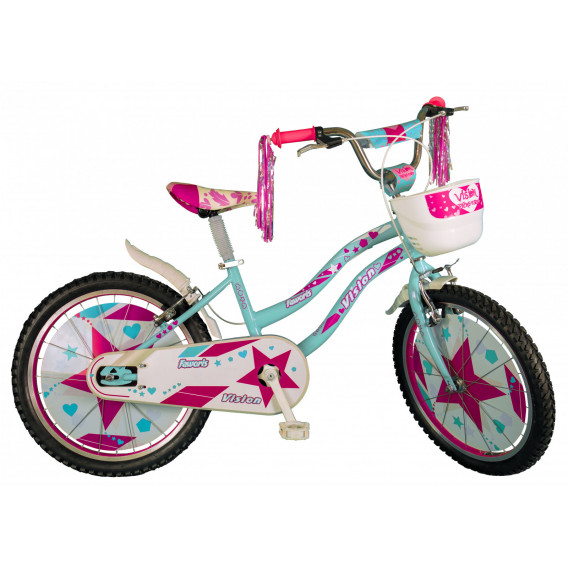 Детски велосипед VISION - FAWORIS 16, тюркоазен VISION 336917 