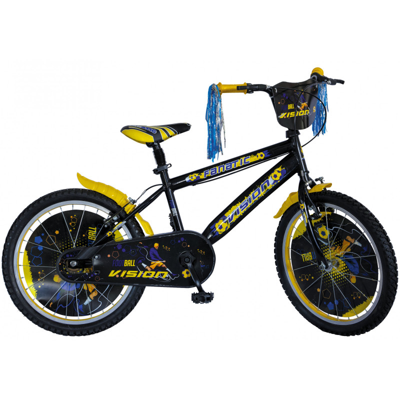 Детски велосипед VISION - FANATIC 20, черно-син  336924