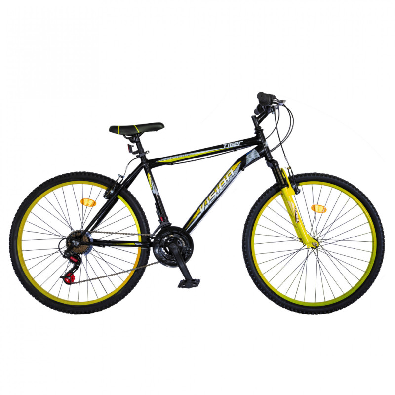 Детски велосипед VISION - TIGER 20, 21 скорости, черен-жълт  336926