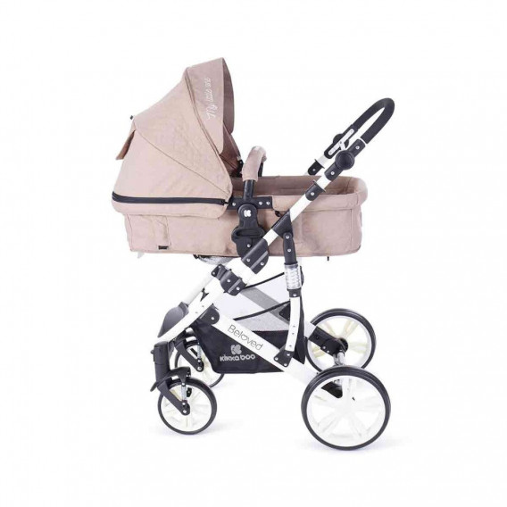 Комбинирана детска количка 2 в 1 Beloved Beige Kikkaboo 33698 5