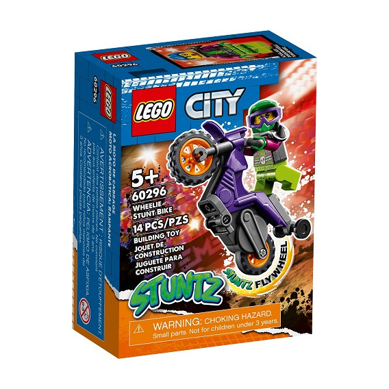 Конструктор - Каскадьорски мотоциклет, 14 части Lego 336984 