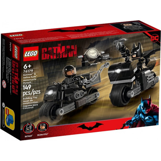 Конструктор - Преследване с мотоциклети – Batman™ и Selina Kyle™, 149 части Lego 337020 