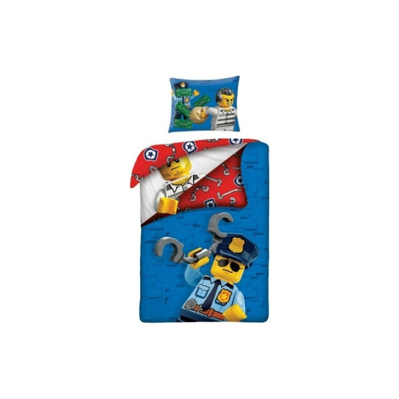 Детски спален комплект LEGO City, 2 части, 140х200 см.  337032