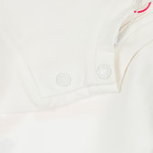 Памучна тениска с графичен принт за бебе, бяла Chicco 337036 7