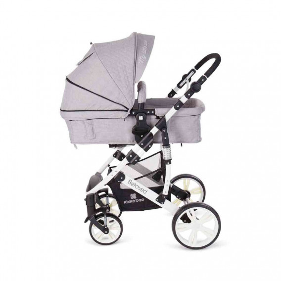 Комбинирана детска количка 2 в 1 Beloved Light Grey Kikkaboo 33706 5