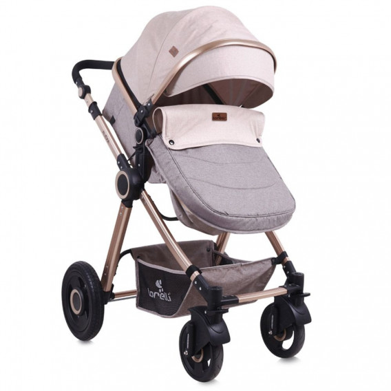 Комбинирана детска количка Alexa BEIGE 2 в 1 Lorelli 33713 2