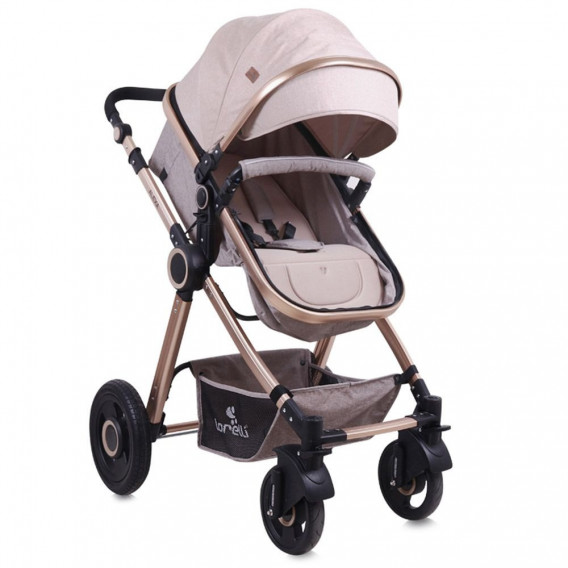 Комбинирана детска количка Alexa BEIGE 2 в 1 Lorelli 33714 3