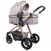 Комбинирана детска количка Alexa BEIGE 2 в 1 Lorelli 33715 4