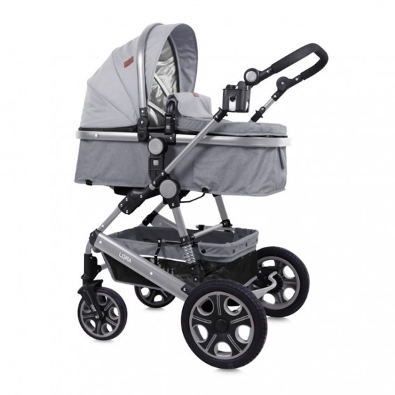 Комбинирана детска количка Lora GREY 2 в 1 Lorelli 33719 2