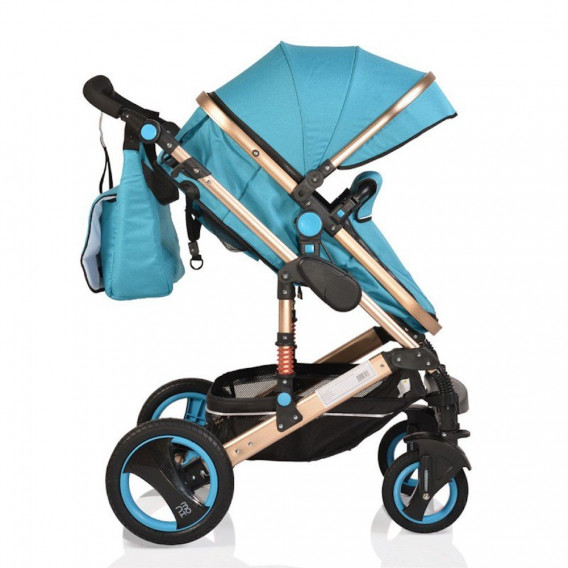 Комбинирана детска количка Gala 2 в 1, синя Moni 33724 2