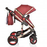 Комбинирана детска количка Gala 2 в 1, червена Moni 33743 4