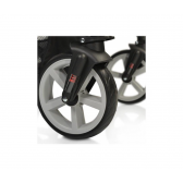 Комбинирана детска количка PAVO NEW 2 в 1, черна с принт Moni 33760 2