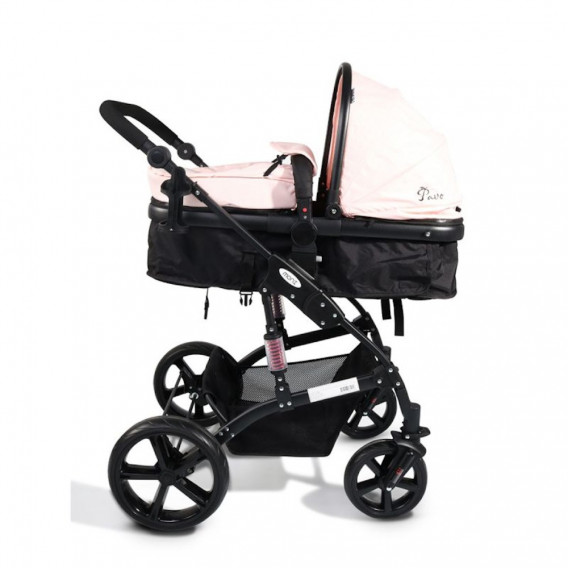 Комбинирана детска количка PAVO NEW 2 в 1, розова Moni 33765 3