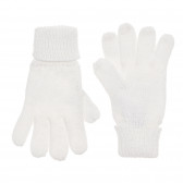 Ръкавици с блестящи нишки, бели Chicco 337798 