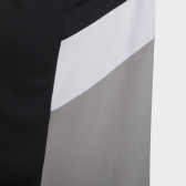 Тениска със сиви акценти акценти, черна Adidas 338216 2