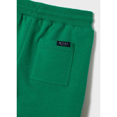 Дълъг спортен панталон с ластична талия, зелен Mayoral 338298 3