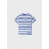 Комплект от две тениски с морски мотиви, синя и бяла Mayoral 338572 10