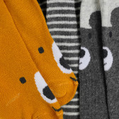 Комплект от три броя цветни чорапогащници за бебе Cool club 339464 5