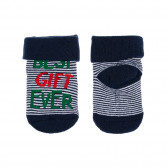 Комплект от три чифта чорапи с коледен мотив за бебе, многоцветен Cool club 339478 2