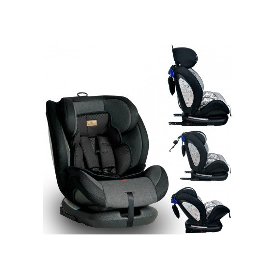 Стол за кола Rialto Isofix Black 0-36 кг. Lorelli 33955 2