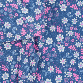 Памучена пижама с флорален принт Sweetie, многоцветна Cool club 339995 7