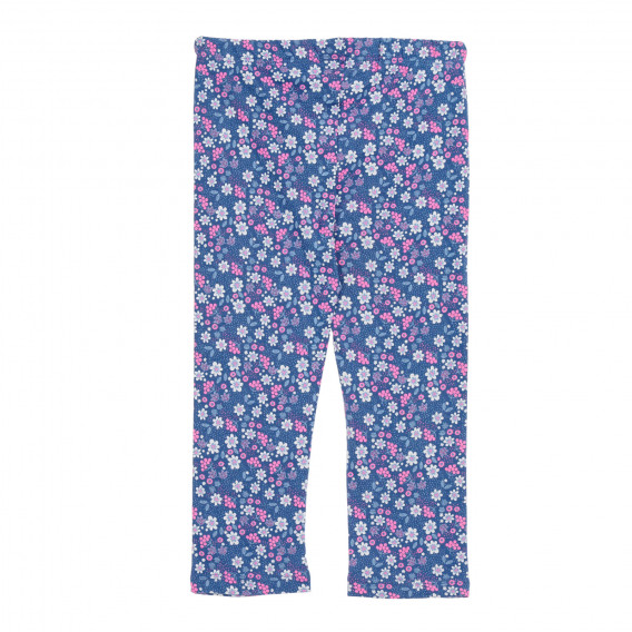 Памучена пижама с флорален принт Sweetie, многоцветна Cool club 339997 9