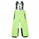 Ски панталон с тиранти Ski resort, зелен Cool club 340292 