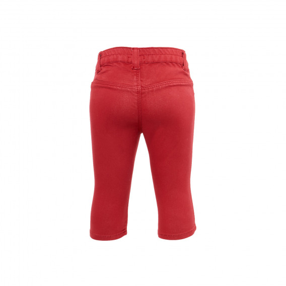 Панталон за бебе - унисекс, червен Benetton 34037 2