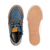 Обувки с цветни акценти, сини Cool club 340535 5