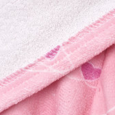 Хавлиен халат за баня с надписи Love, размер 10-12 години, розов Aglika 340603 3