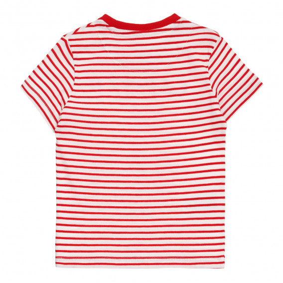 Комплект от две тениски с морски мотиви, червена и бяла Mayoral 340712 7