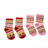 Комплект чорапи за момиче с цветни мотиви Benetton 34072 2