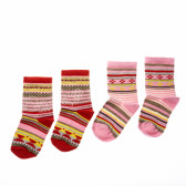Комплект чорапи за момиче с цветни мотиви Benetton 34073 3