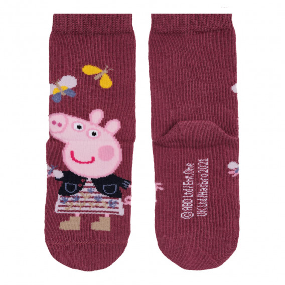 Комплект от три броя цветни чорапи Peppa Pig Name it 340806 2