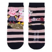 Комплект от три броя цветни чорапи Peppa Pig Name it 340807 3