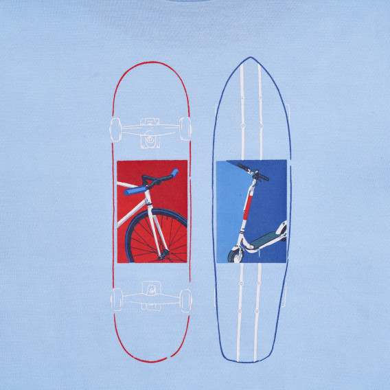 Комплект от две тениски Ride-Roll, синя и червена Mayoral 340851 3