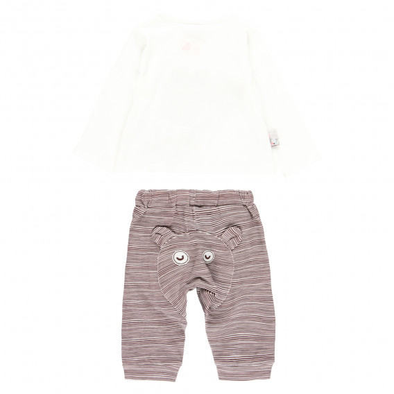 Комплект блуза и панталон за бебе, многоцветен Boboli 341004 2