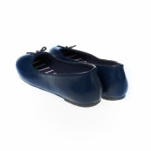 Обувки балерина за момиче със синя панделка Benetton 34154 2