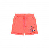 Памучни къси панталони Sailor, корал Boboli 341639 