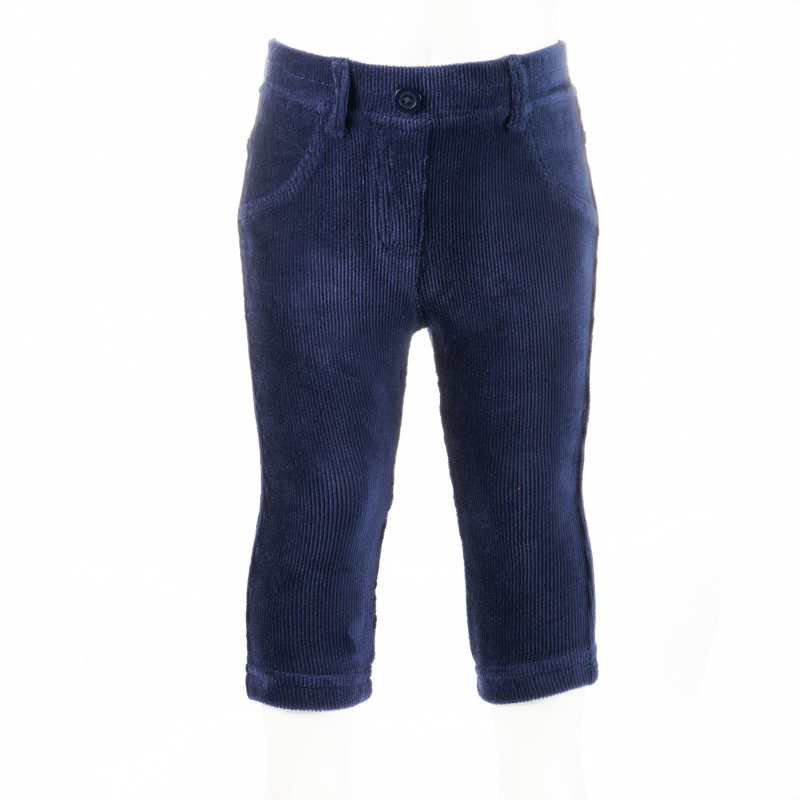Джинсов панталон с декоративни джобчета за бебе момче  34172