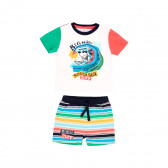 Комплект тениска с къси панталони Gig wave, многоцветен Boboli 341726 