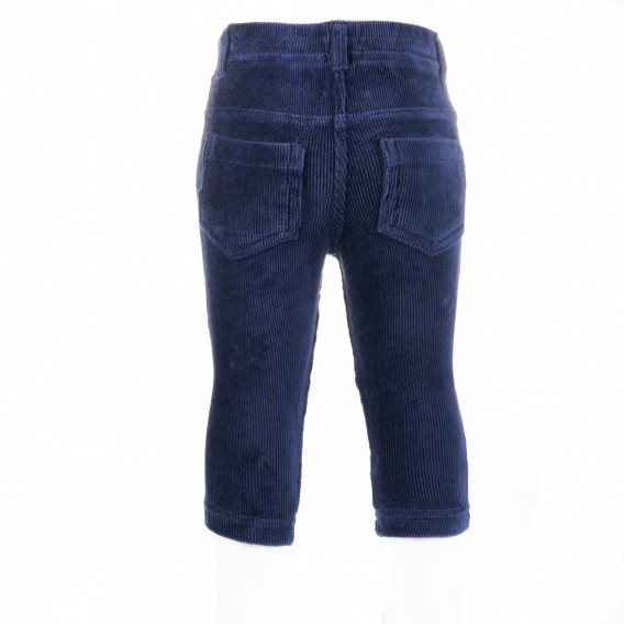 Джинсов панталон с декоративни джобчета за бебе момче Benetton 34173 2