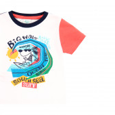 Комплект тениска с къси панталони Gig wave, многоцветен Boboli 341732 7