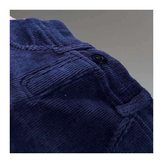 Джинсов панталон с декоративни джобчета за бебе момче Benetton 34174 3