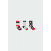 Комплект от три броя цветни чорапи за бебе, многоцветен Boboli 341977 