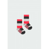 Комплект от три броя цветни чорапи за бебе, многоцветен Boboli 341978 2